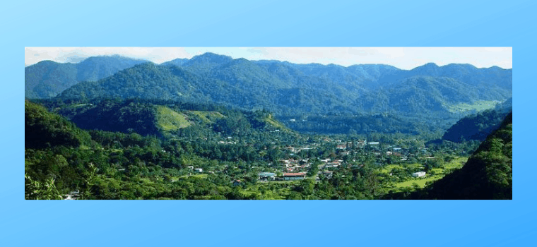 boquete panama mountain view