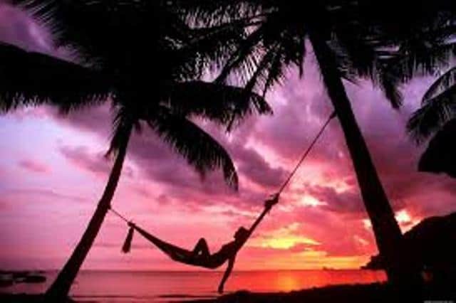panama sunset hammock