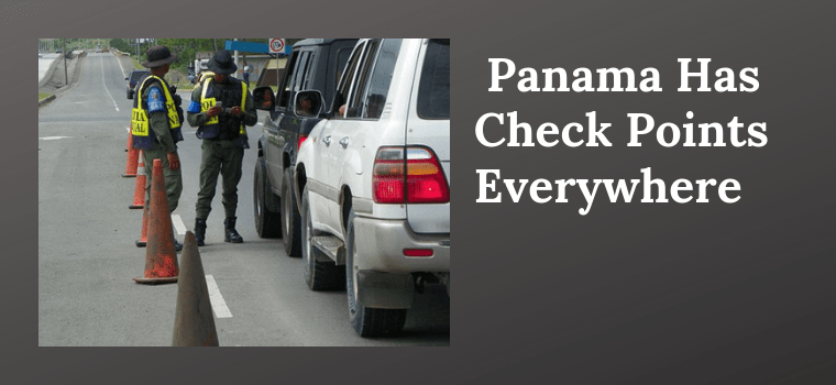 panama check points