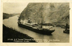 SS Ancon First Transit of the Panama Canal