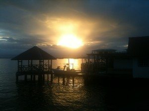 Sunset in Panama