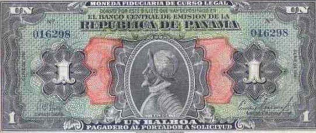 Panama Balboa Dollar