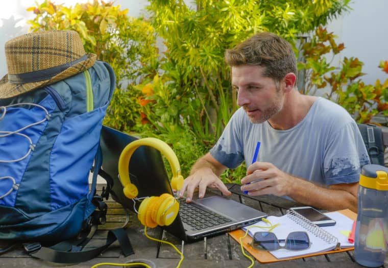 young digital nomad in Panama