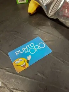 panama grocery store point card