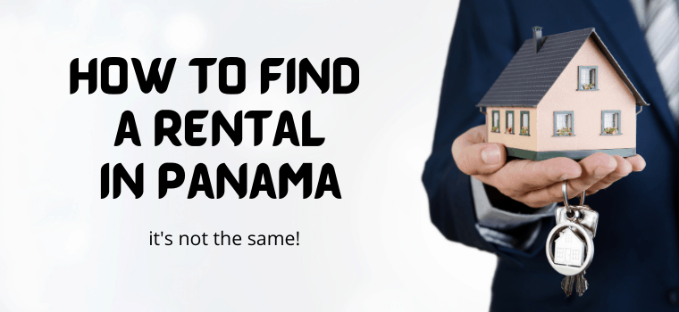 how to find a rental in panama