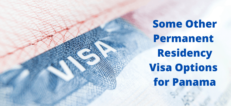 other visa options in Panama