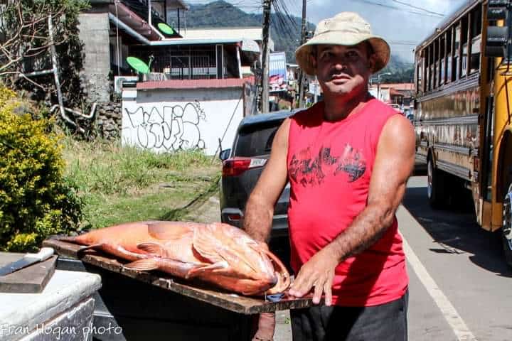 fish monger in panama