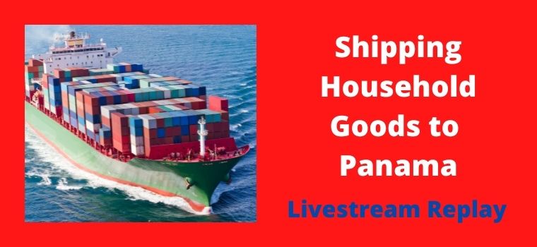 shipping household goods to panama